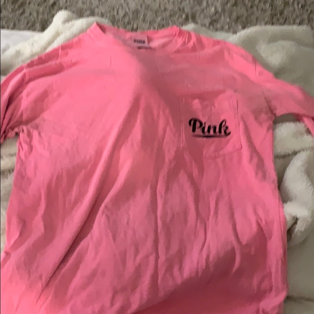 pink long sleeve